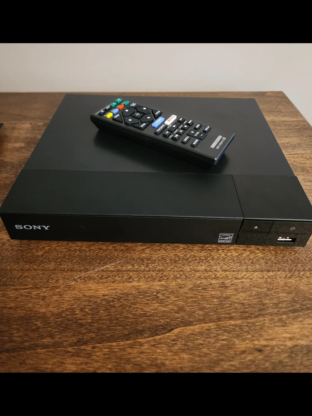 Sony Blu-ray/DVD Player with Remote - Black